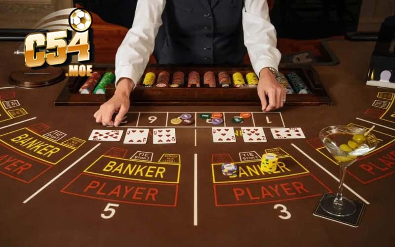 Trải nghiệm bài baccarat cùng nhà cái C54